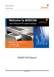 MODCOM Manual - Phocos.com