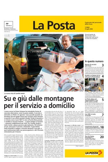 LuglioIl link viene aperto in una nuova - La Poste Suisse