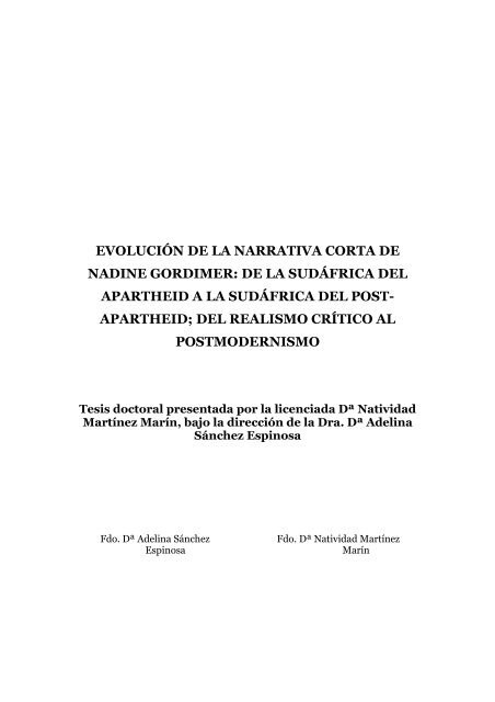 esta tesis - Test Page for Apache - Universidad de Granada