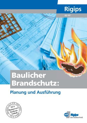 Baulicher Brandschutz: