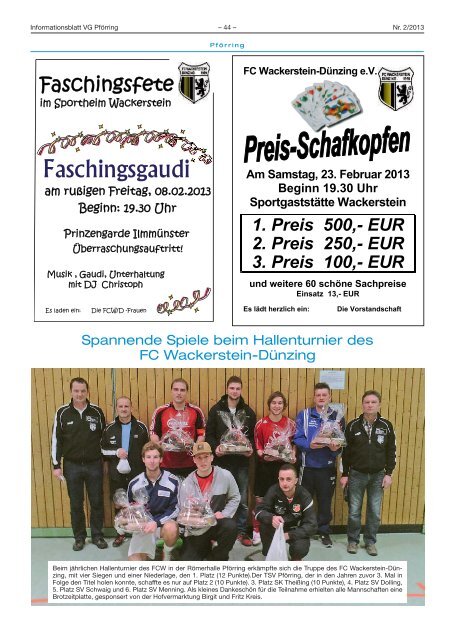 Informationsblatt-2013-02 - Markt Pförring