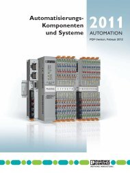 Katalog AUTOMATION 2011 - Phoenix Contact