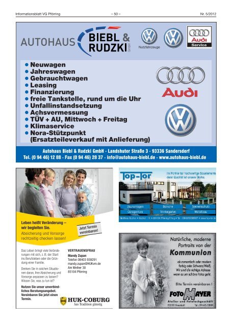 Informationsblatt-2012-05 - Markt Pförring