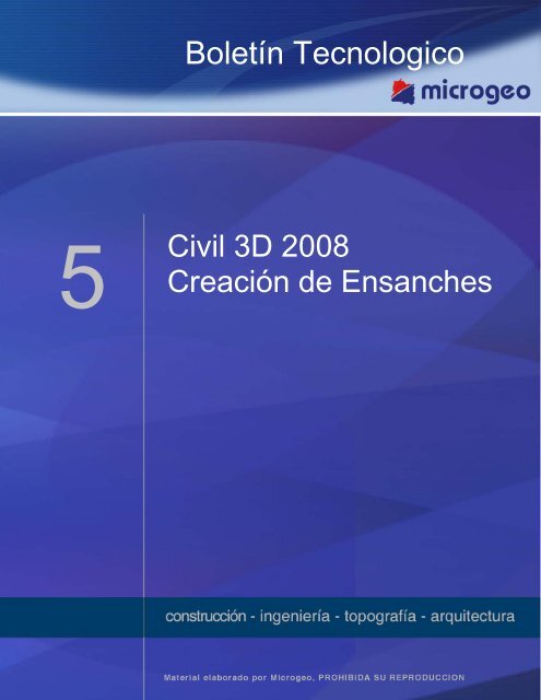 Boletín Tecnologico - Microgeo
