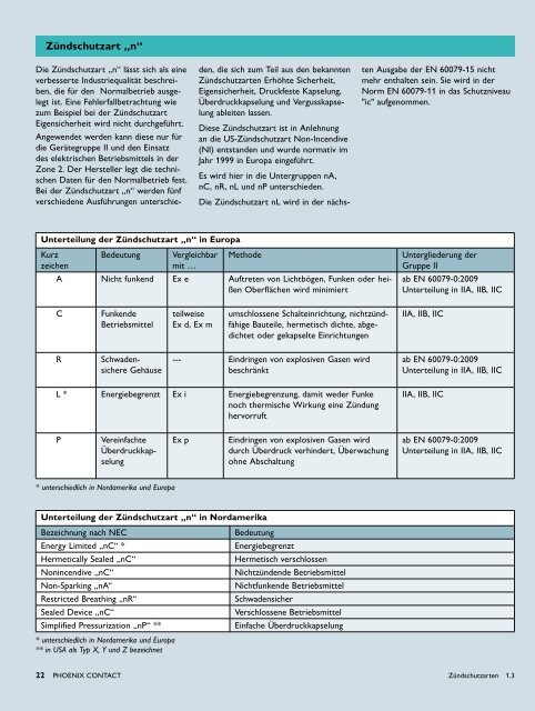 Grundlagen: Explosionsschutz [PDF, 3,05 MB] - Phoenix Contact