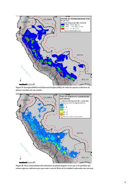 DISTRIBUCIÓN DE LAS ESPECIES ENDÉMICAS - NatureServe