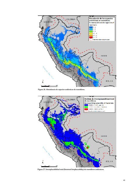 DISTRIBUCIÓN DE LAS ESPECIES ENDÉMICAS - NatureServe