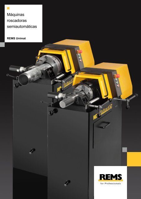 Máquinas roscadoras semiautomáticas - Interempresas