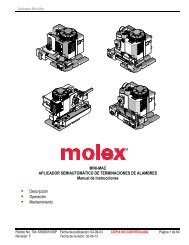 MINI-MAC APLICADOR SEMIAUTOMÁTICO DE ... - Molex