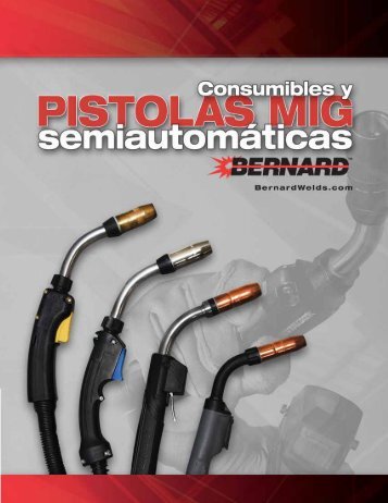 catálogo de pistola semiautomática MIG - Bernard