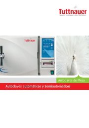 Autoclaves automáticos y Semiautomáticos - Tuttnauer