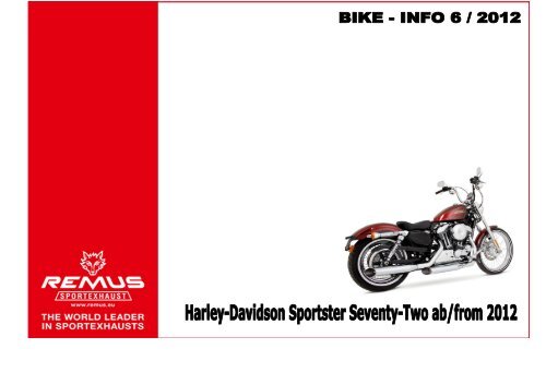 06.12 Harley Davidson Sportster 72 ab 2012.pdf - Phoenix Motorrad ...