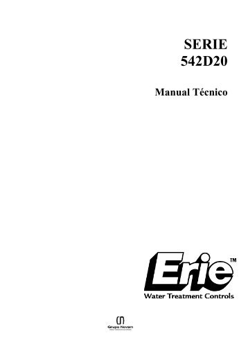 Manual 542D20 Erie - Novem