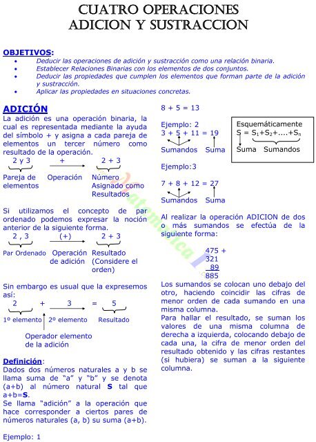 TEORIA DE CONJUNTOS I - MATEMATICAS EJERCICIOS ...