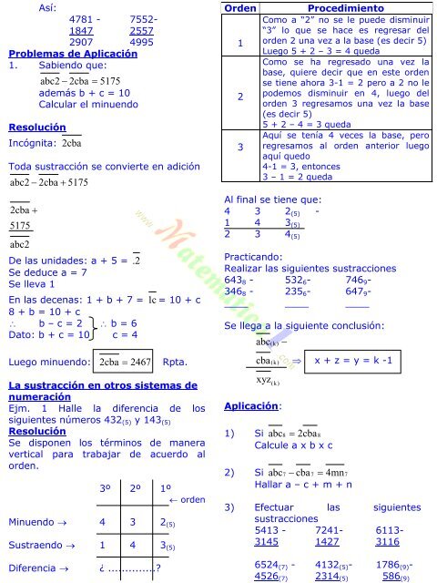 TEORIA DE CONJUNTOS I - MATEMATICAS EJERCICIOS ...