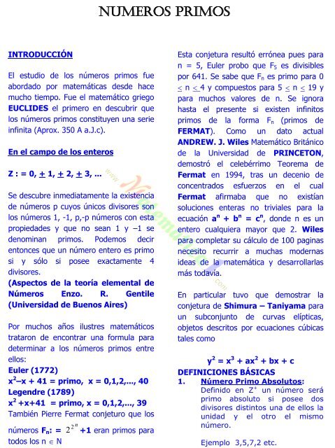 TEORIA DE CONJUNTOS I - MATEMATICAS EJERCICIOS ...