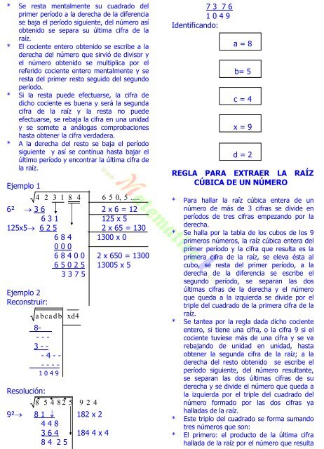 TEORIA DE CONJUNTOS I - MATEMATICAS EJERCICIOS ...