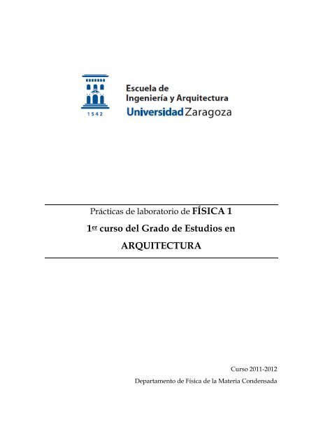 Guiones de prácticas de Física 1 - Departamento de Física de la ...