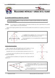 Relaciones métricas y áreas en el plano - IES Alyanub