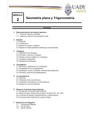 Geometría plana y Trigonometría - Facultad de Matemáticas ...