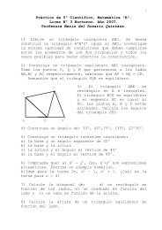 Práctico de 5º Científico, Matemática 