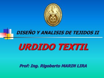 20 Urdido Textil.pdf - Dokeos