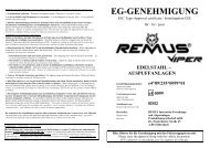 EG-GENEHMIGUNG - Phoenix Motorrad Tuning