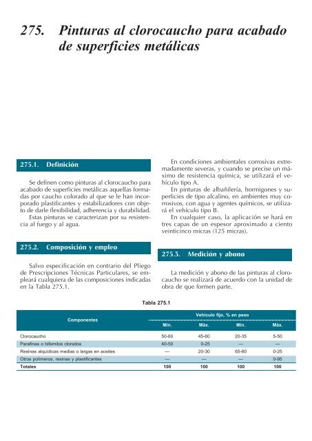 Pliego de prescripciones técnicas generales para obras de ...