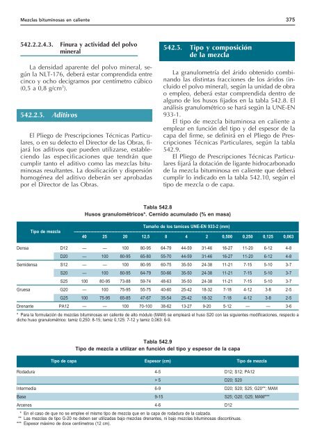 Pliego de prescripciones técnicas generales para obras de ...