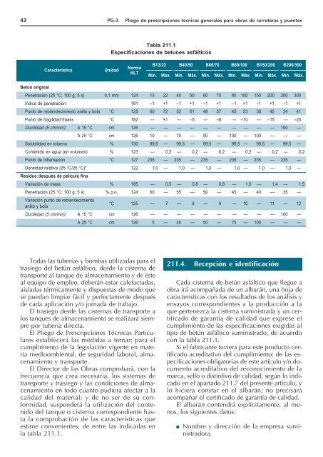 Pliego de prescripciones técnicas generales para obras de ...