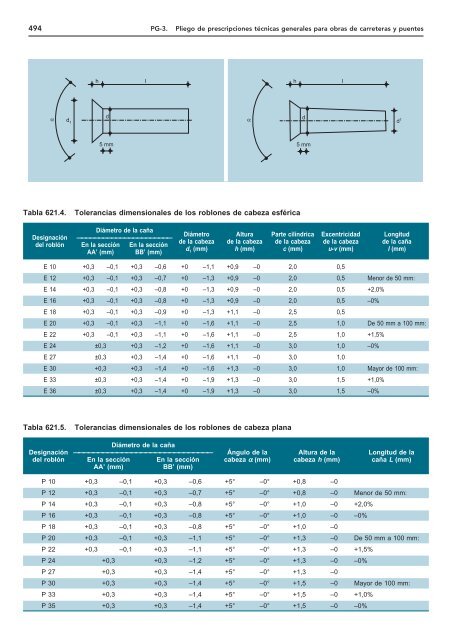 Pliego de prescripciones técnicas generales para obras de ...