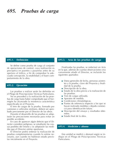 Pliego de prescripciones técnicas generales para obras de ...