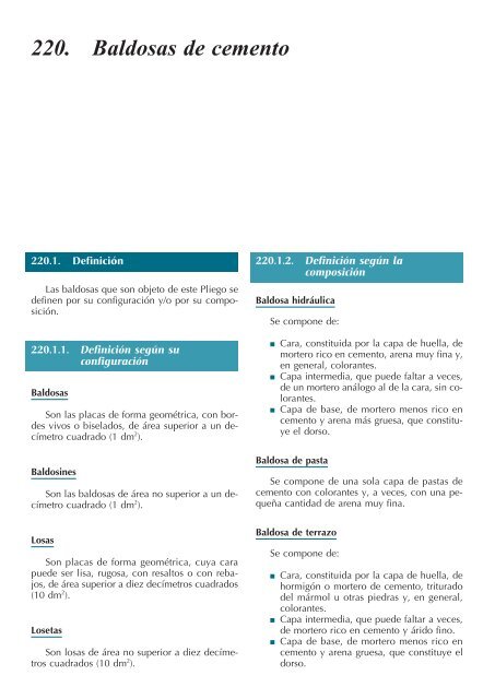 Pliego de prescripciones técnicas generales para obras de ...