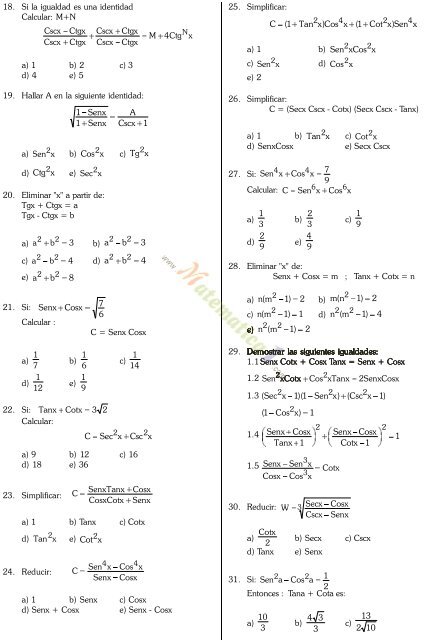 libro de trigonometria preuniversitaria nivel uni click aqui para ver