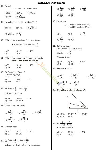 libro de trigonometria preuniversitaria nivel uni click aqui para ver