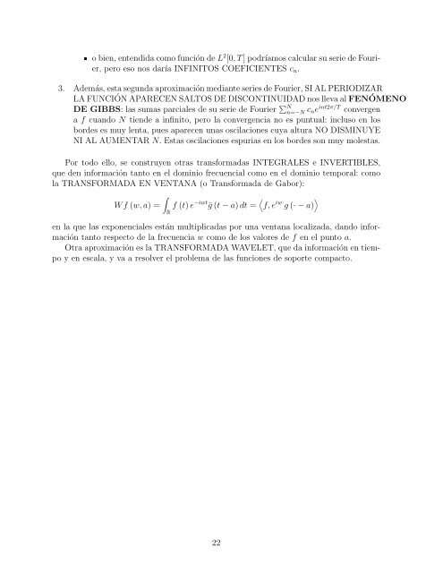 La transformada wavelet: una introducción - Departamento de ...