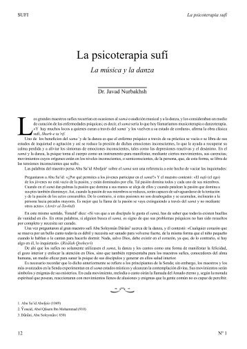 La psicoterapia sufí - La Orden Sufí Nematollahi