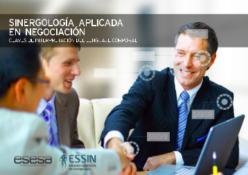 SINERGOLOGíA APLICADA EN NEGOCIACIäN - Esesa