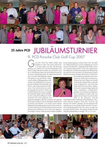 PCD Golfturnier, Bad Liebenzell - Porsche Club Deutschland