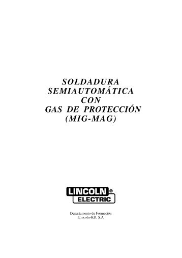 soldadura semiautomática con gas de protección (mig-mag) - Solysol