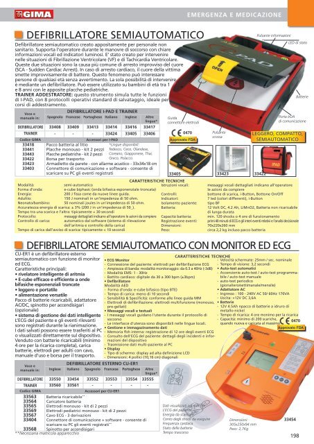 scarica defibrillatore semiautomatico joule