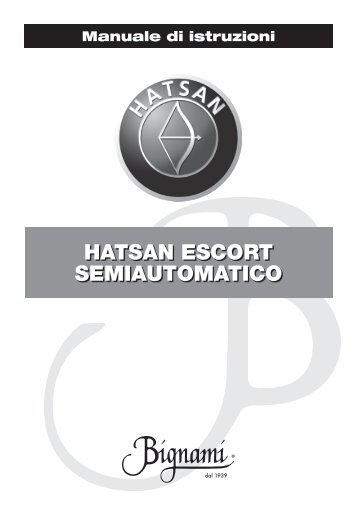 Hatsan Escort sEmiautomatico - Bignami