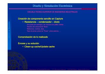 Diseño y Simulación Electrónica - OCW UPCT