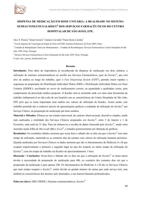 DM_ YanaMarques_2013.pdf - Repositório Científico do Instituto