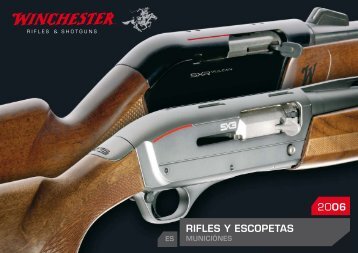 RIFLES Y ESCOPETAS