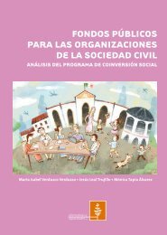 fondos públicos para las organizaciones de la sociedad civil