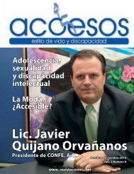 Accesible? Lic. Javier Quijano Orvañanos ... - Revista Accesos