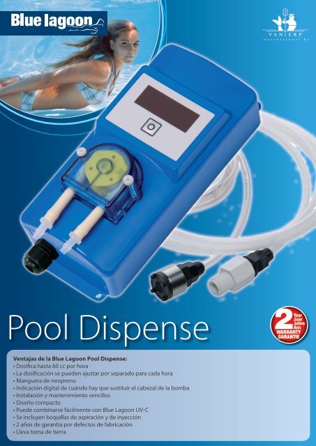 Ventajas de la Blue Lagoon Pool Dispense ... - Bluelagoonuvc.nl