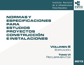 VI. Recubrimientos - Instituto Nacional de la Infraestructura Física ...