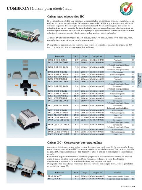 Catálogo Compacto 2013 (PDF 35,96 MB) - Phoenix Contact